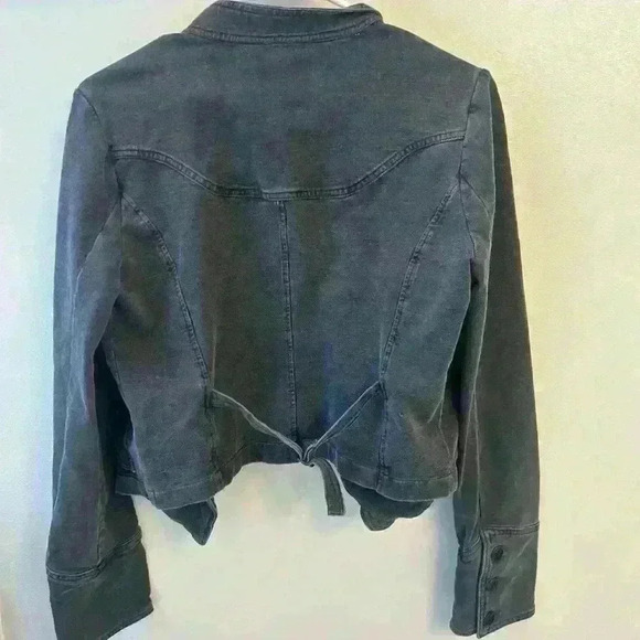 Woman's dark grey jacket size large made by Jack - Picture 9 of 9